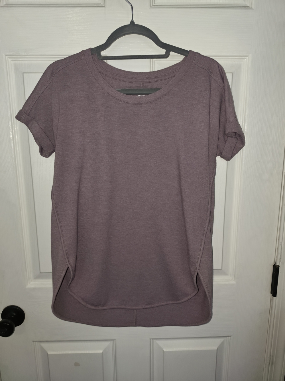 Sonoma Short-Sleeve Tunic Top - Dusty Mauve